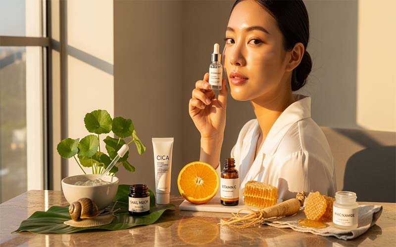 ترکیبات کلیدی و محبوب در محصولات کره ای