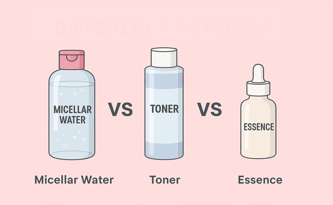 تفاوت تونر با سایر محصولات مشابه (میسلار واتر و اسنس)