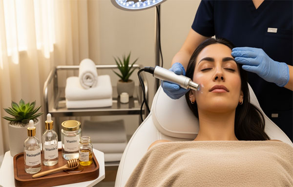استفاده از  تکنولوژی‌های پیشرفته برای رفع لک های صورت
