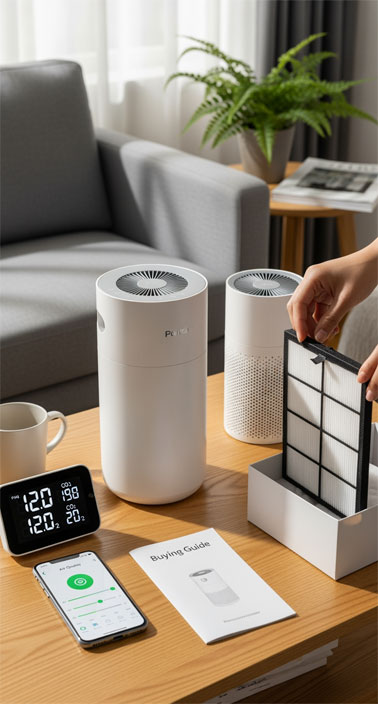 راهنمای خرید بهترین دستگاه تصفیه هوا