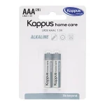 باتری نیم قلمی کاپوس آلکالاین 2 عددی