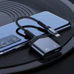 مبدل USB-C به USB-C و جک 3.5 میلی متری رسی مدل RDS-A19