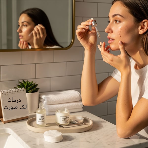 روش های درمان لک صورت